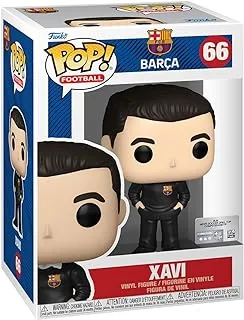 Funko Pop! Football: Barcelona - Xavi - 1/6 Odds for Rare Chase Variant - Barcelona FC - Collectable Vinyl Figure - Gift Idea - Official Merchandise - Toys for Kids & Adults - Sports Fans