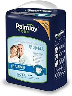 Palmjoy Comfort Guard Adult Diaper, L/XL, 10 pcs