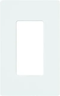 Lutron Claro 1 Gang Decorator Wallplate (96-Pack), CW-1-WH-96, White