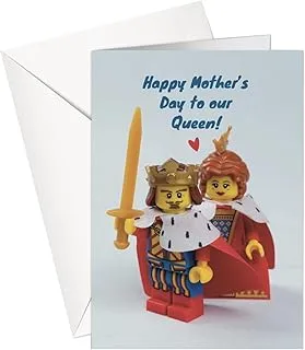 Greeting Card - For Mom | Mother's Day | Happy Mother's Day To Our Queen! | SharetheLove (A5 - Standard)