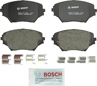 مجموعة وسادات الفرامل القرصية شبه المعدنية QuietCast Premium من BOSCH BP862 - متوافقة مع سيارات Toyota RAV4 المختارة؛ أمام