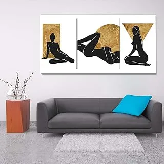 Showing black, Canvas wall art, Multicolour, Canvas, 1 Piece, 150 x 75 cm By(BPA®)