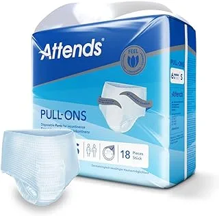 Attends Pull-Ons 6 S | Disposable Pants for Incontinence | Pack of 18