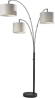 Adesso 4250-01, Floor Lamp, Matte Black