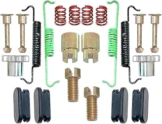 مجموعة أدوات فرامل الانتظار الخلفية ACDelco Professional 18K1137 مع نوابض وأدوات ضبط ودبابيس وأغطية