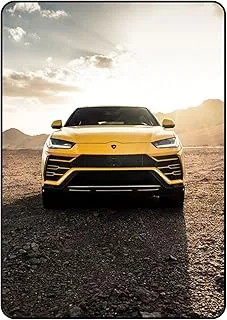 غطاء حماية لجهاز iPad Pro 11 2018 ملفت للنظر، غطاء حماية مطبوع لهاتف Apple iPad Pro 11 2018 Lamborghini Yellow Car