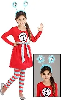 Dr. Seuss Thing 1 & Thing 2 Costume Girls