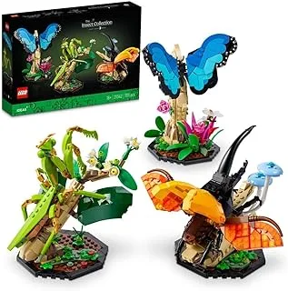 مجموعة مكعبات البناء LEGO® Ideas The Insect Collection 21342 (1,111 قطعة)