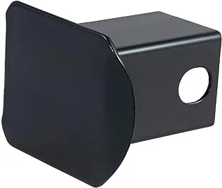 CURT 22750 Black Steel Trailer Hitch Cover, Fits 2-Inch Receiver