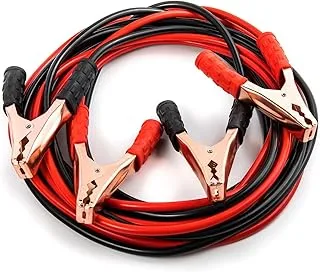 YU WELL Heavy Duty Car Battery Booster Cables,1000A Automotive Jumper Cables for Jump Starting Dead or Weak Batteries (Black-Red, 1000A)