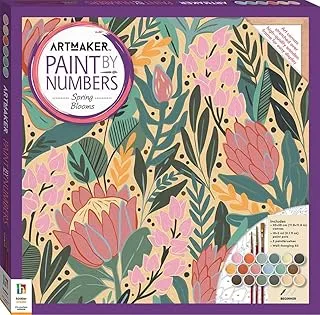 Art Maker Paint by Numbers Spring Blooms