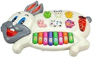 Goyal's Rabbit Piano Musical Piano with 3 Modes, Flashing Lights & Wonderful Animal Sound Music