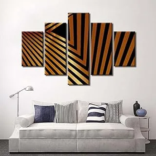 Sequencing, Canvas Wall Art, Multicolour, Canvas, 5 Pieces, 2X30X60-2X30X80-30X100 Cm By(BPA®)