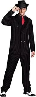 Mad Toys Gentleman Suit Dress Up Adult Halloween Cosplay Roleplay Theme Party Costumes, Medium UK 12-14