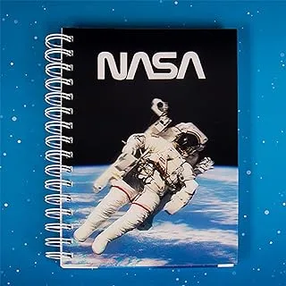 Fizz Creations NASA Lenticular Notebook. A5 NASA Inspired Notebook with 3D Lenticular Cover. Includes 188 Lined Pages.