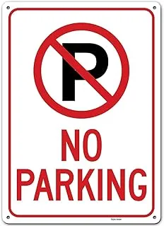 BPA® No Parking Sign, Outdoor Rust-Free Metal, 10