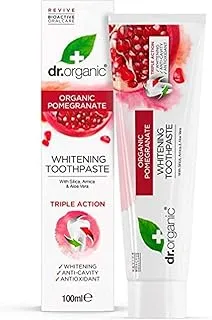 Dr Organic Pomegranate Toothpaste, 100 milliliters