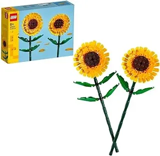 مجموعة ألعاب مكعبات البناء LEGO® Icons Sunflowers 40524؛ مجموعة الزهور النباتية (191 قطعة)