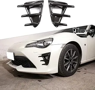 Car Front Fog Light Lamp Cover Trim For Subaru BRZ Toyota 86 2013-2020 Fog Light Trim Decoration 86 Accessories (Carbon Fiber)