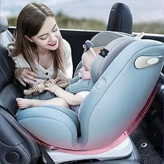 COOLBABY Baby Car Seat For Baby Infant 0-4-12 Years Old Universal Rotatable Two-way Installation Can Sit And Lie Down…