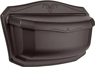 ARCHITECTURAL MAILBOXES 2541RZ-10 Villa Wall Mount Mailbox, Large, Rubbed Bronze