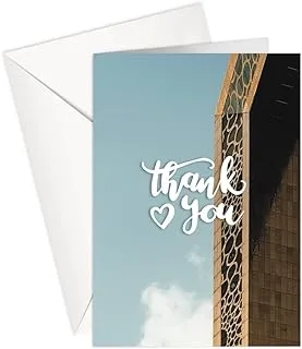 Greeting Card - Thank You | THANK YOU | DUBAI FRAME | P191 | SharetheLove (Standard A5)