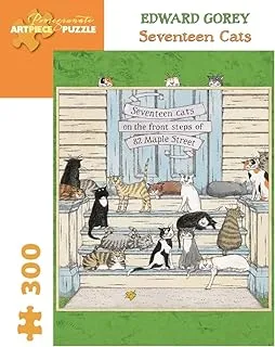 SEVENTEEN CATS 300-PIECE JIGSAW PUZZLE