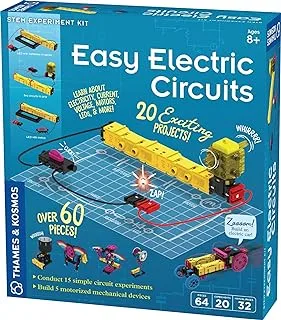 Thames & Kosmos Easy Electric Circuits Kit - STEM Educational Electronics Toy for Kids, Learn Basic Circuitry and Hands-On Educational Toy