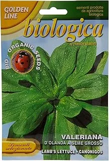 Franchi Golden Line Le Biologiche Lamb's Lettuce Organic Valeriana Seeds