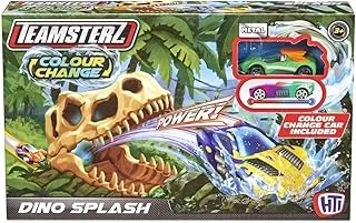 Teamsterz Dino Colour Change Splash Trackset with 1 Car