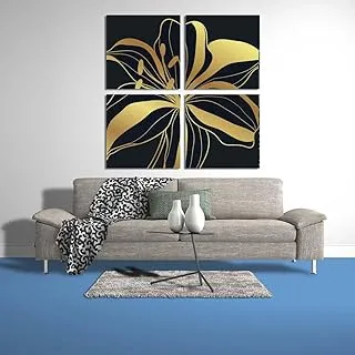 Marveiullous, Canvas wall art, Gold, Canvas, 4 Pieces, 40 x 40 By(BPA®)