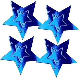 Italo Star Shaped Banner for Decoration, Blue