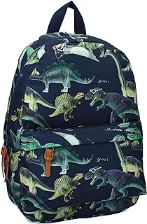 Skooter Boy's Dinomite Backpack. -Navy One Size