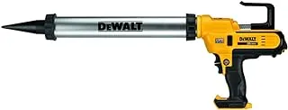 مسدس السد اللاسلكي DEWALT 20V MAX، حزمة السجق، 300-600 مل، أداة فقط (DCE580B)