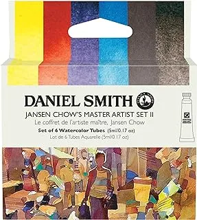 Daniel Smith Watercolor 6 Color Jansen Chow's Master Artist Set #2 (6 X 5ml Tubes)