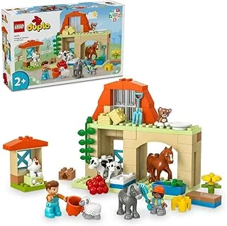 LEGO® DUPLO® Town Caring for Animals at the Farm 10416 Learning & Education Toys Set; Building Blocks Toy for Toddlers (74 Pieces)