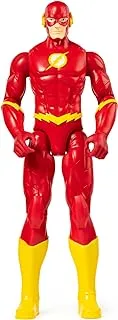 BATMAN DC Comics, 12-Inch THE FLASH Action Figure, Kids Toys for Boys Grey