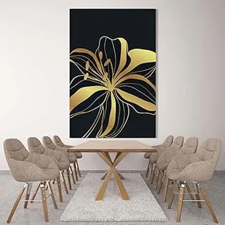 Marveiullous, Canvas wall art painting, Gold, Canvas, 1 Piece, 75 x 100 cm By(BPA®)