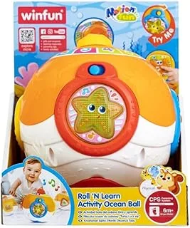 لعبة Winfun Roll and Learn Activity Ocean Ball