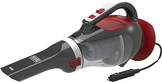 BLACK+DECKER dustbuster 12V DC Car Handheld Vacuum, Red (BDH1220AV)