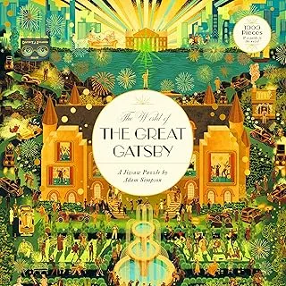 The World of The Great Gatsby: A 1000-piece puzzle by Adam Simpson