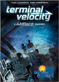 Jump Drive: Terminal Velocity Expansion - Galaxy Race Card Game, an Expansion for Jump Drive Base Game - Galaxy Race Card Game, Rio Grande Games, 1-5 Players, 30 Minute Playing Time