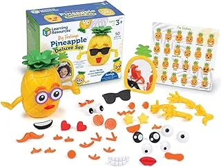 Learning Resources Big Feelings Pineapple Deluxe Set, Social Emotional Toys for Toddlers, Sensory Toys for Autistic Children, Speech Therapy Materials, 50 Pieces, Ages 3+