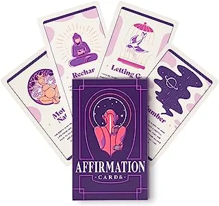 Daily Affirmation Cards for Stress Relief, Meditation, and Motivation | Perfect Mindfulness Gift | Deck of 52 Cards