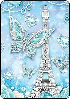 Eye Catching iPad Pro 12.9 (2018) Case Cover Printed Protective Case Cover For Apple iPad Pro 12.9 (2018) Butterfly & Paris