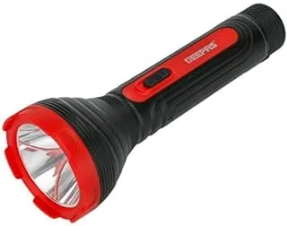 Geepas GFL51090 Rechargeable LED Torchlight| Bright Cool White Light | Portable Torch LED Flashlight