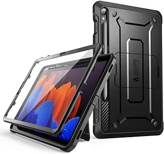 حافظة SUPCASE [سلسلة Unicorn Beetle PRO] مصممة لحافظة Galaxy Tab S9 (إصدار 2023)، حافظة حماية متينة لكامل الجسم مع واقي شاشة مدمج - أسود