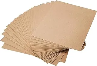 BPA® Medium Weight 8.5 X 11”, Natural Pack Of 25 – Acid-Free 0.057” Chipboard Sheets, Create Three-Dimensional Embellishments For Cards, Papercrafts, Mixed Media, Home Décor, 25 Count