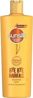 SUNSILK Collagen Blends Shampoo for hair fall, Bye Bye Hairfall, Infused with Collagen + Ceramides, 350ml