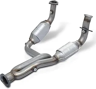 M-AUTO Catalytic Converter Fit for 2002-2005 Cadillac Escalade 2002-2005 Chevrolet Avalanche 1999-2005 Chevy Silverado 2000-2006 Suburban/Tahoe 1999-2005 GMC Sierra (EPA Compliant)